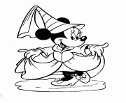 minnie in witch dress disney 615a