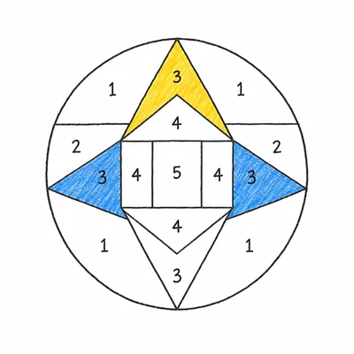 Color by Number (Adult) coloring pages