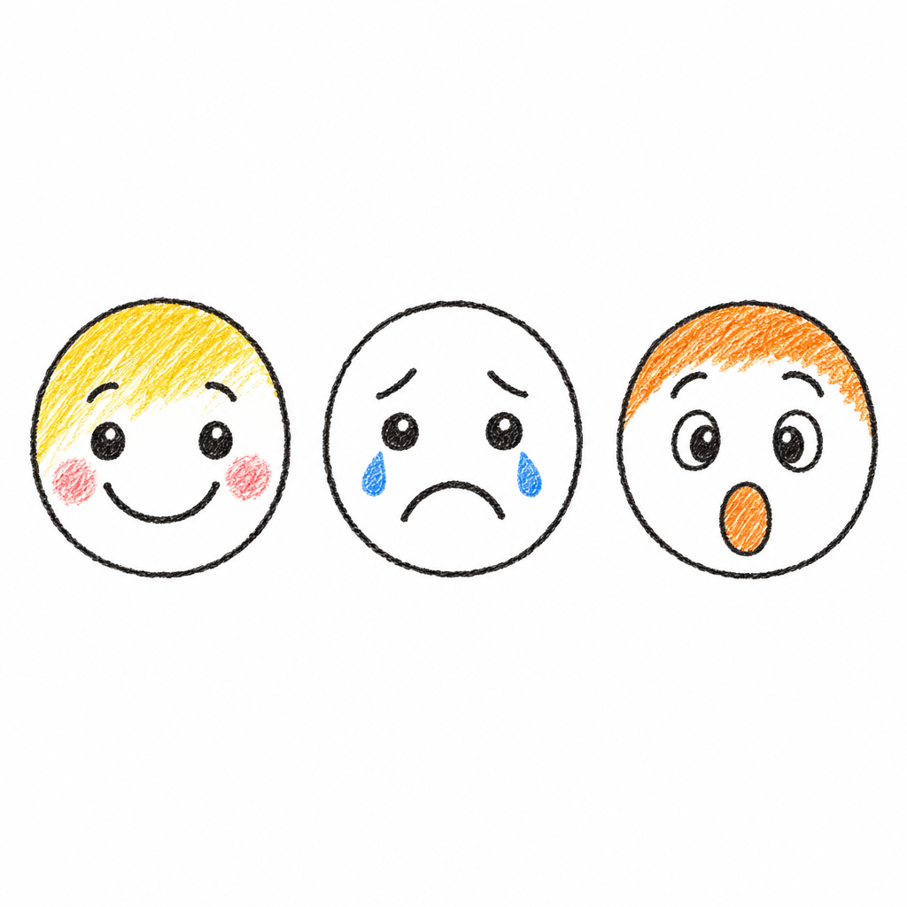 Emotions & Feelings coloring pages Emotions & Feelings coloring pages