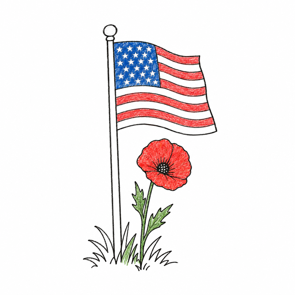 Memorial Day coloring pages Memorial Day coloring pages