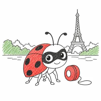 Miraculous Ladybug coloring pages Miraculous Ladybug coloring pages