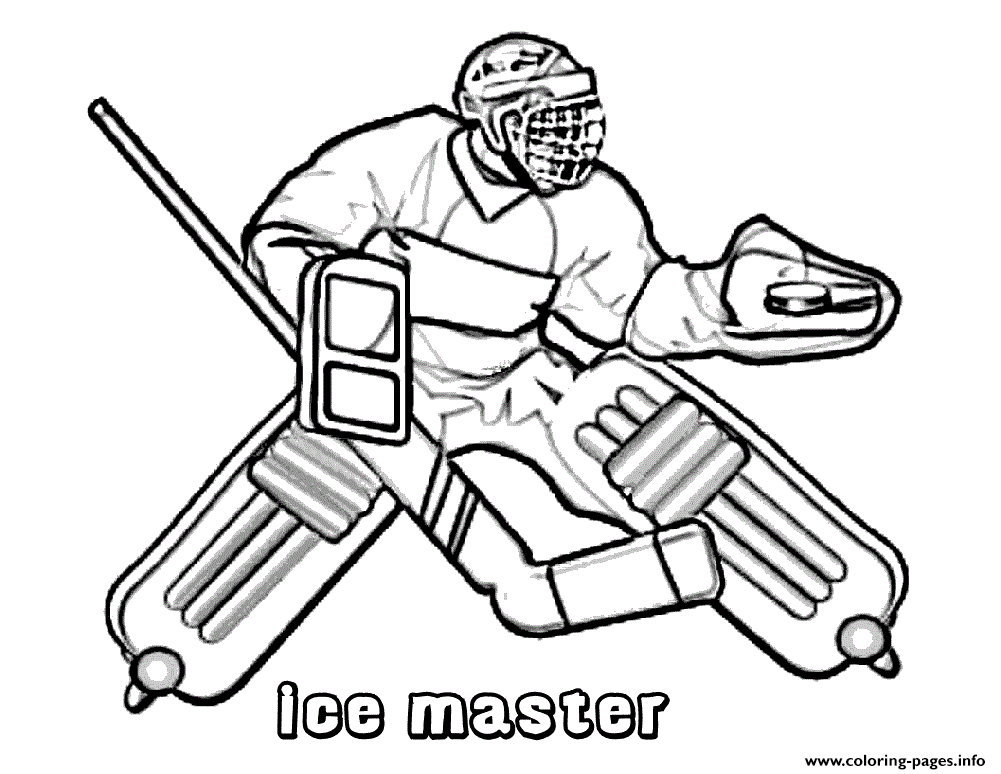 Hockey Guard 9509 coloring