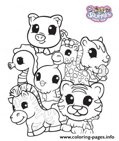 Squinkies For Babies coloring