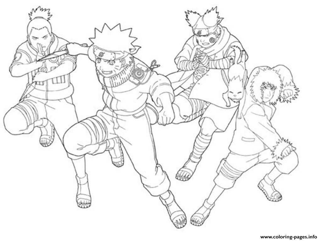 Anime Naruto Se1d5 coloring