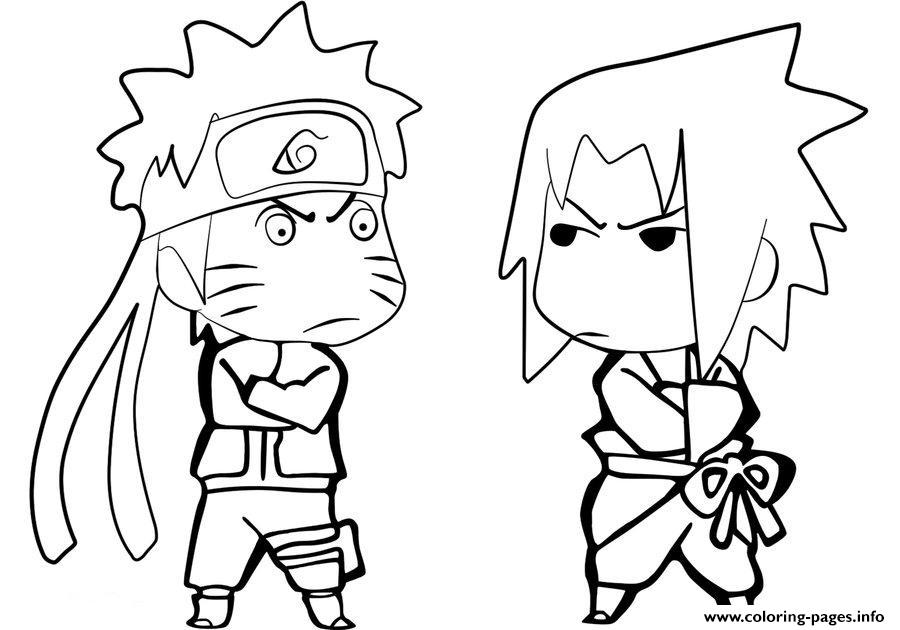 Anime Naruto Sasuke Free349e coloring