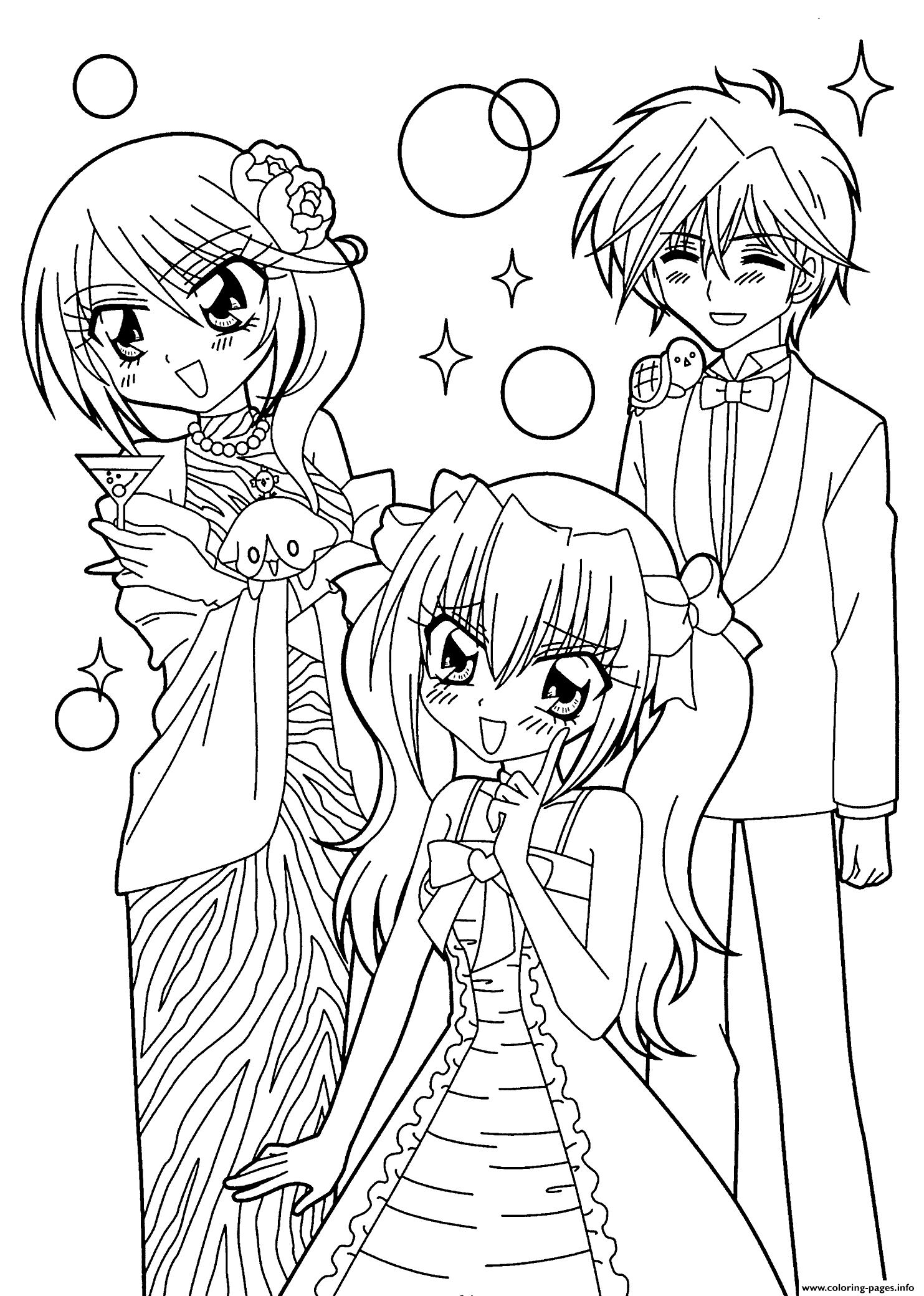 Manga Kilari Et Hiroto Anime coloring