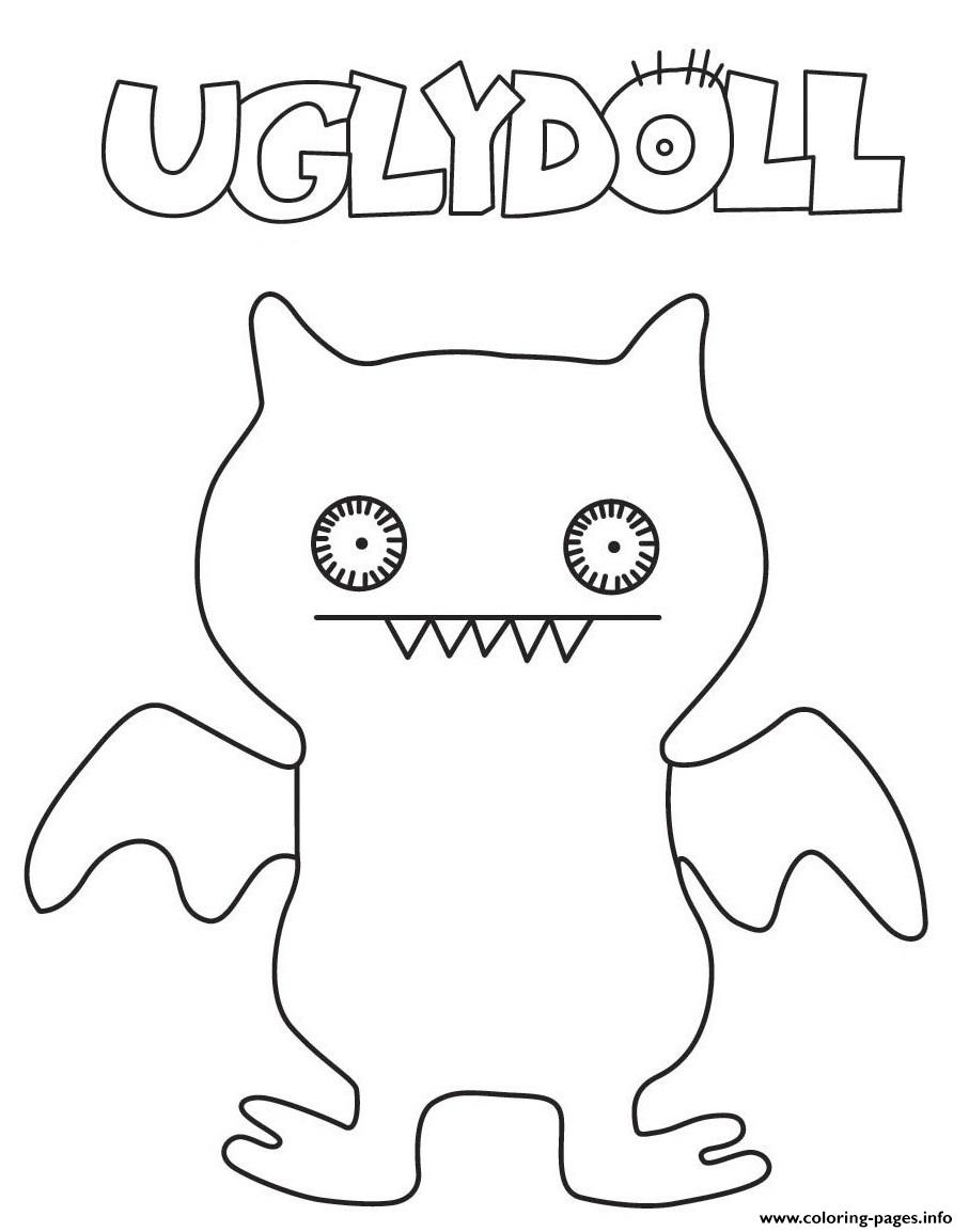 Funny Ugly Dolls For Kids coloring