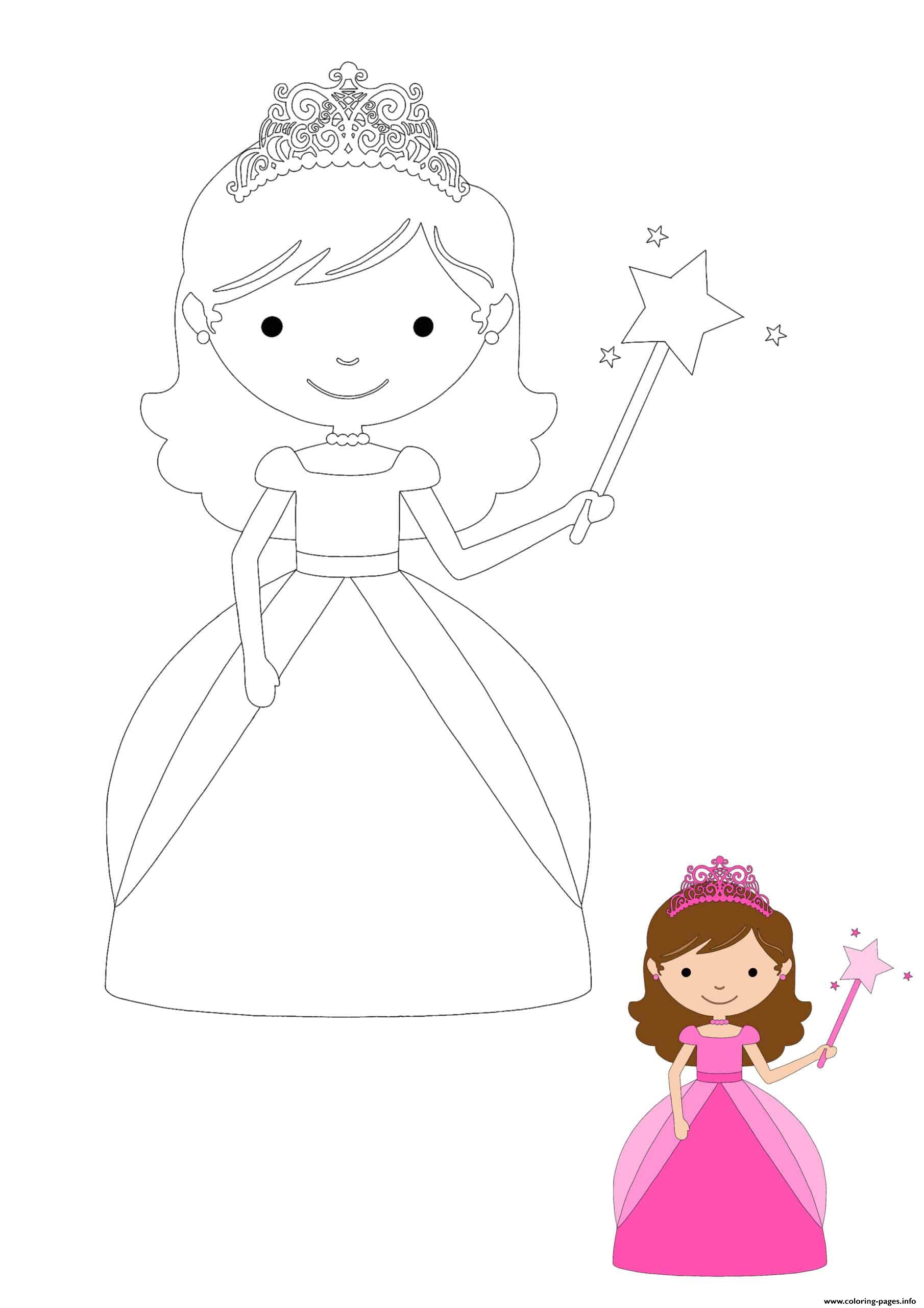Baby Princess coloring
