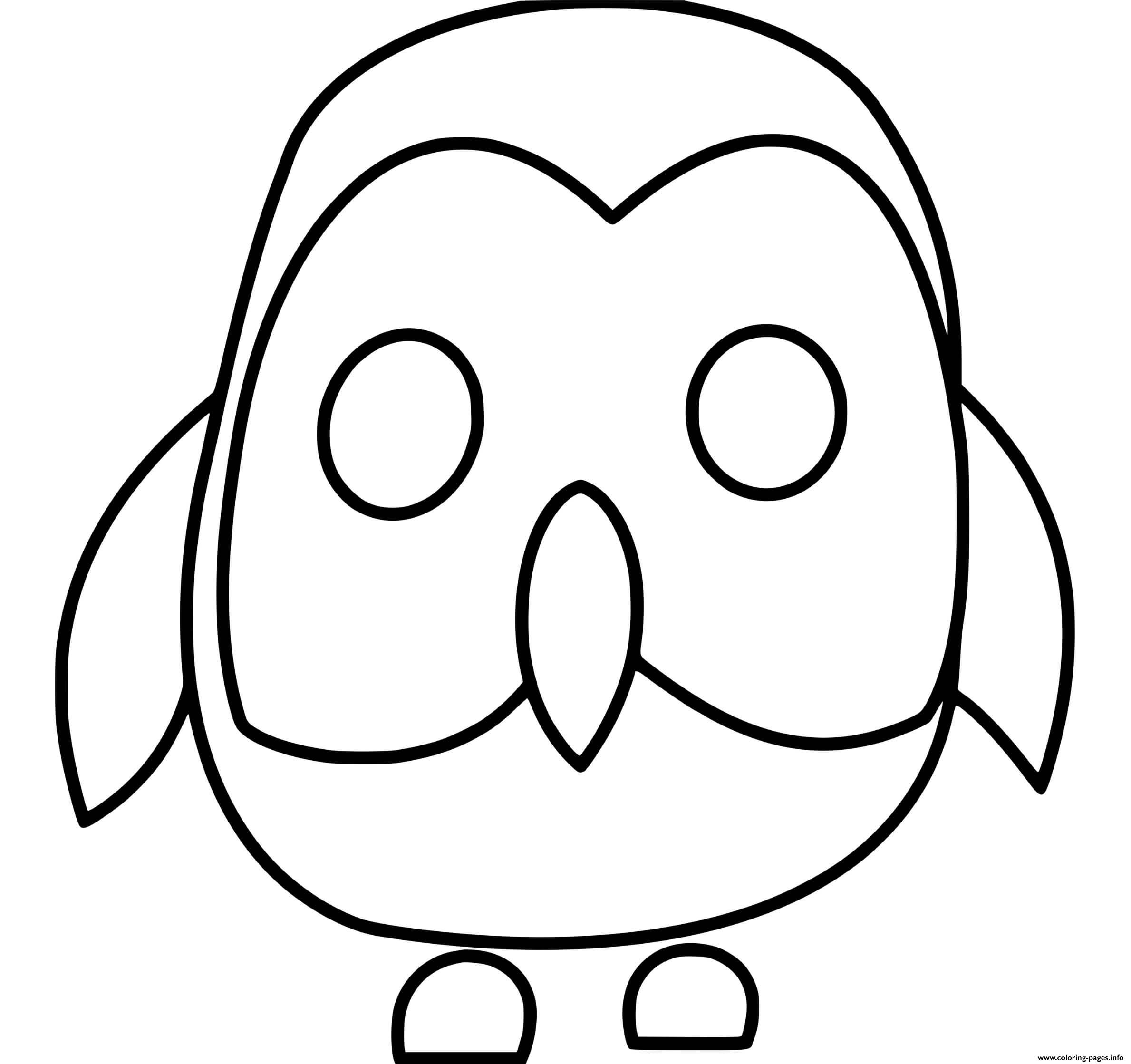 Roblox Adopt Me Owl coloring