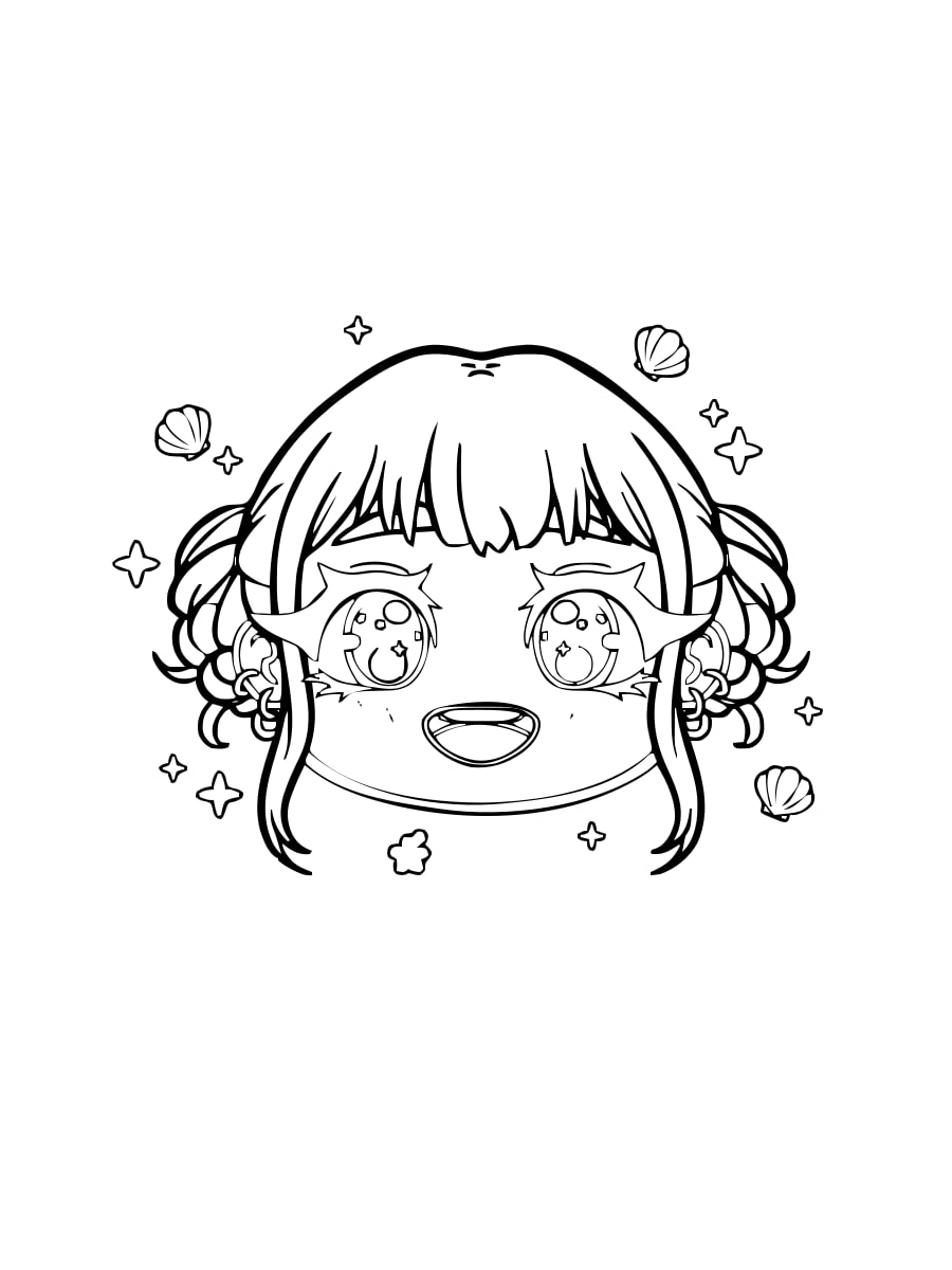 Zoey — Battle Cry, Shining Eyes coloring page Zoey — Battle Cry, Shining Eyes coloring page
