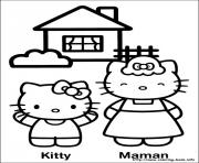 Printable hello kitty 17 coloring pages