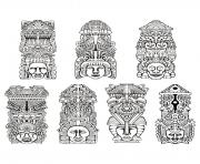adult totems inspiration inca mayan aztec