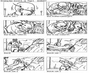 Printable adult breaking bad storyboard coloring pages