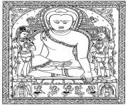 adult tibetain bouddha