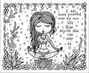 Printable adult positive thought coloring pages