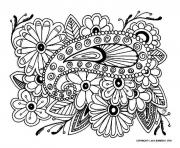Printable adult difficult 16 coloring pages