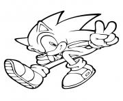 sonic saying peace for the world