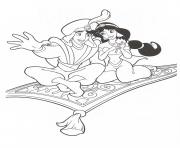 aladdin showing jasmine the world disney princess coloring pages82e2