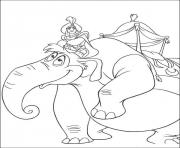 aladdin on an elephant disney coloring pages7c55