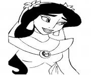 Jasmine With Veil Disney sc769