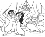 aladdin got advice from jasmines dad disney coloring pagesd8fb