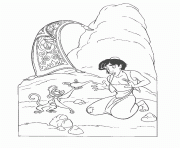 Printable picture aladdin s printable9dd5 coloring pages