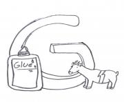 glue and goat s alphabet g847c