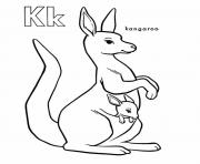kangaroo alphabet s free1ca9