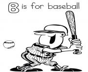 alphabet s b is for baseballf014
