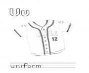 u for uniform alphabet s free58a1