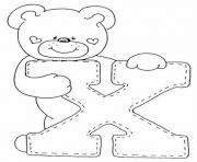 cute bear x alphabet s53d5