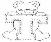 cute bear alphabet 1460