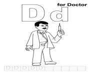 printable alphabet s d for doctor739a