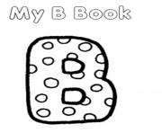 my b book alphabet sc491