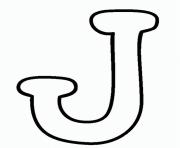 letter j printable alphabet 561a