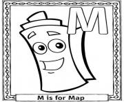 m is for map free alphabet s0fc7