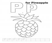 pineapple free alphabet s3992
