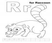 raccoon free alphabet sb77c
