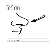 nose free alphabet s2455