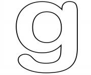 coloring pages alphabet g lowercase free40ff
