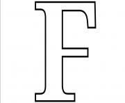 letter f free alphabet s2ada