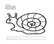 snail alphabet f57e