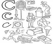 Printable abc words s alphabet c7377 coloring pages