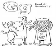 gumballs and goat s alphabet g08e4