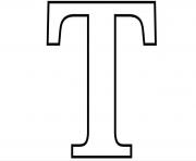 letter t free alphabet 6580