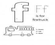 f for firetruck alphabet s free3d9b