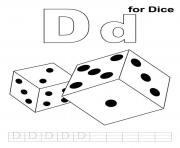 d for dice printable alphabet s10cab