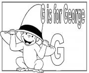 g is for george cartoon s alphabet3288
