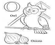 onions and owl alphabet s3989