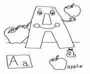 apple alphabet s printable75e3